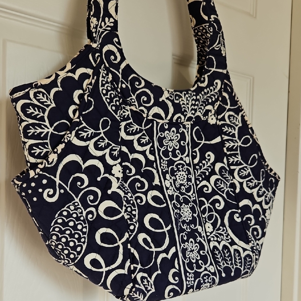 Vera Bradley Retired Twirly Birds Tote Bag